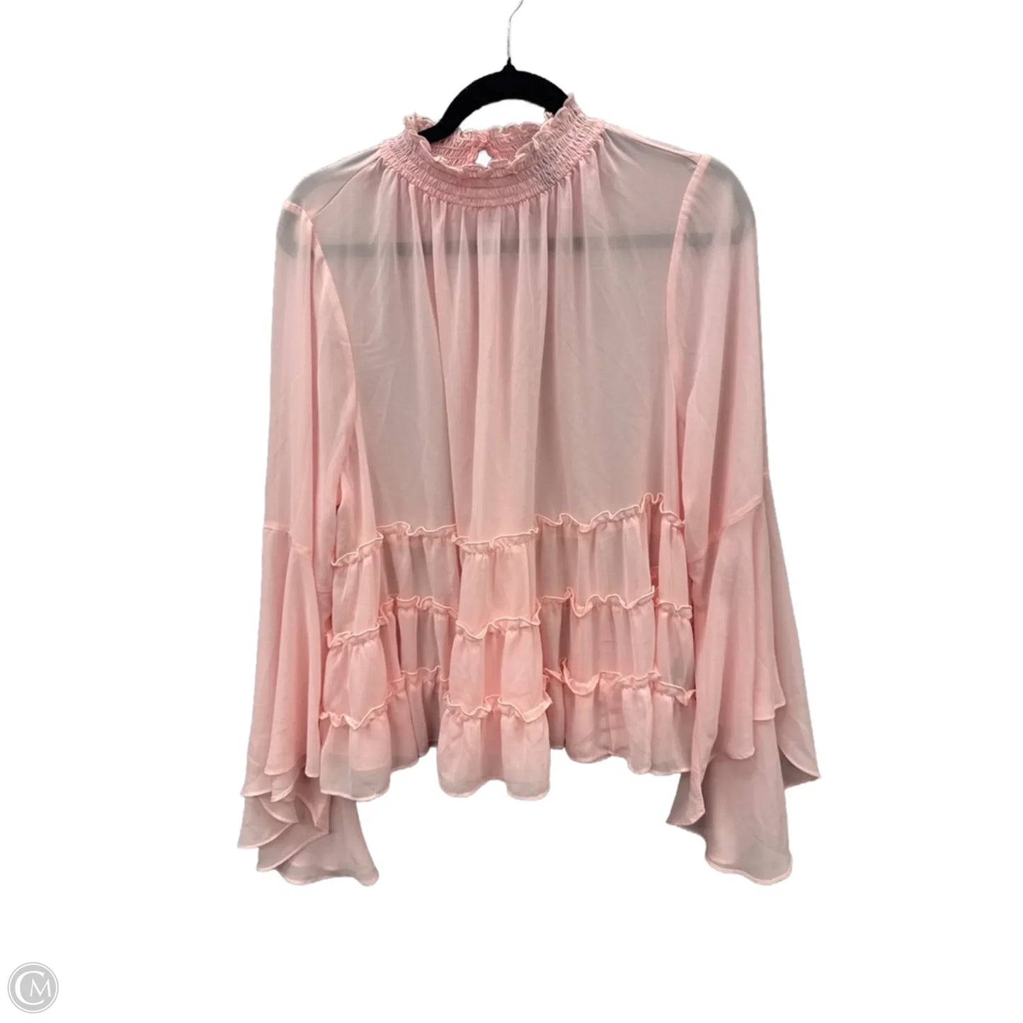 Top Long Sleeve By Torrid In Pink, Size: 1x
