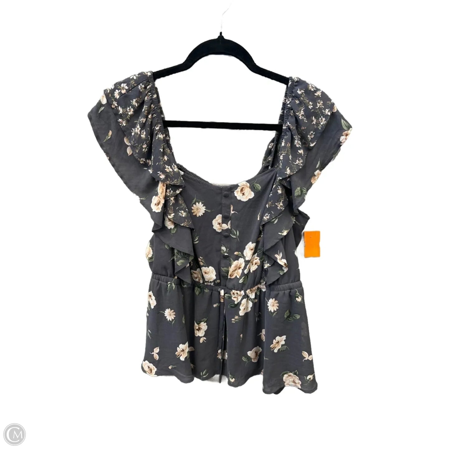 Top Sleeveless By Torrid In Grey, Size: L