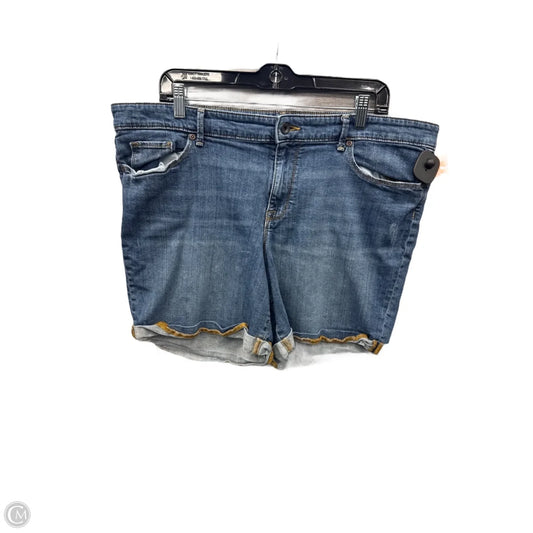 Shorts By Sonoma In Blue Denim, Size: 16