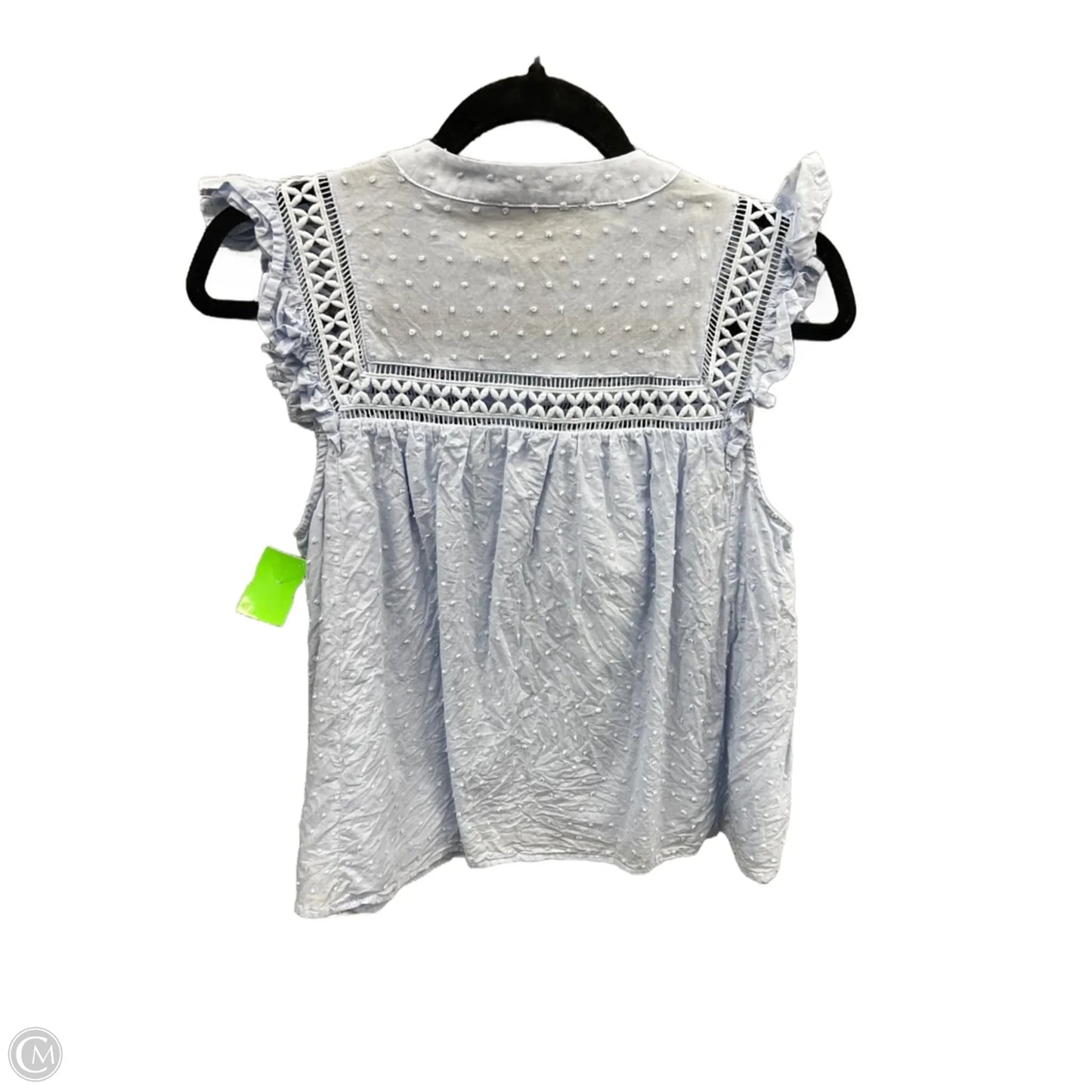 Top Sleeveless By Philosophy In Blue, Size: M