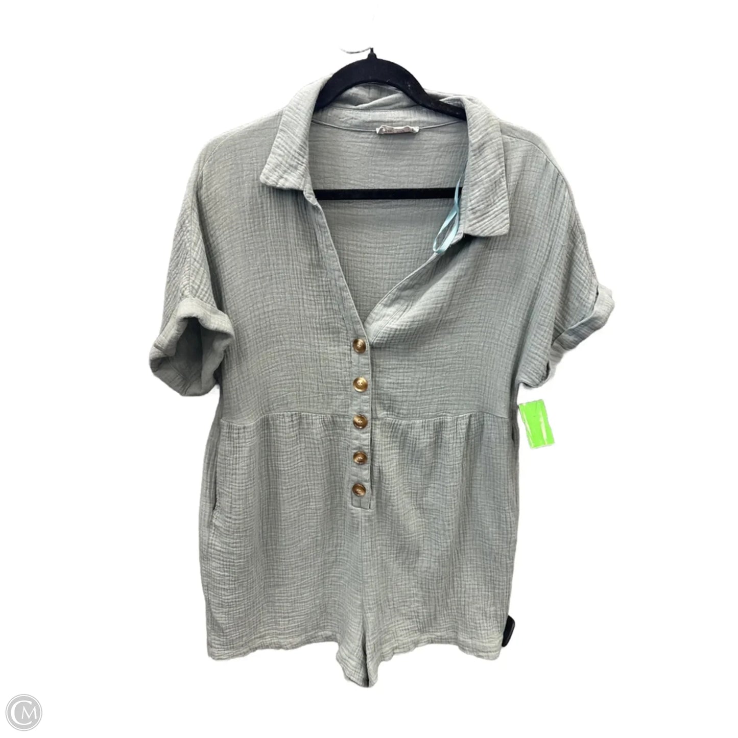 Romper By New In In Green, Size: L