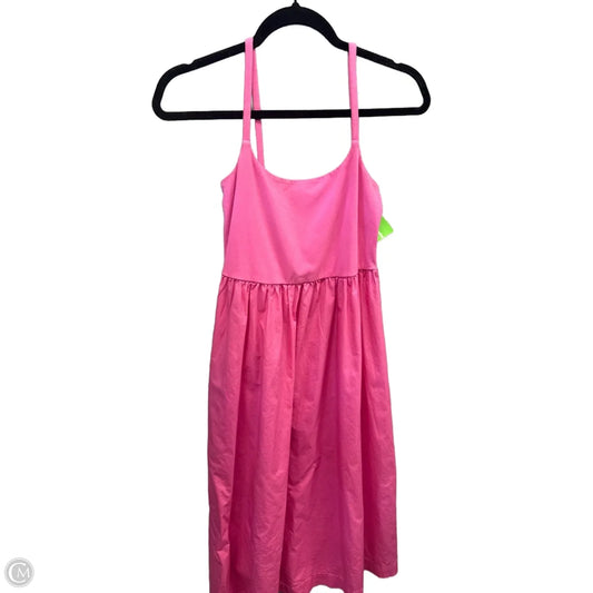 Dress Casual Midi By Old Navy In Pink, Size: M