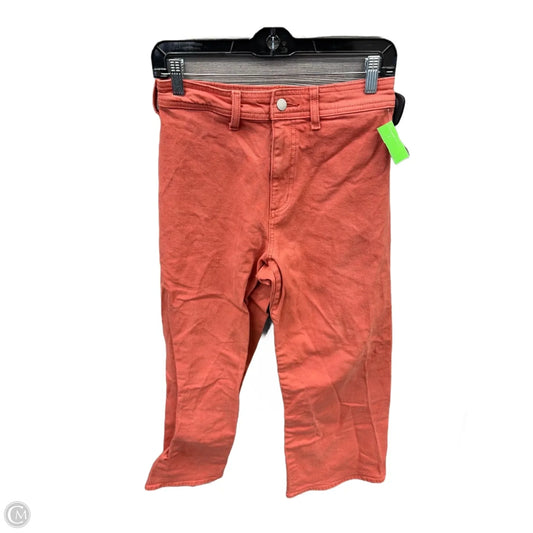 Jeans Wide Leg By Universal Thread In Orange, Size: 4