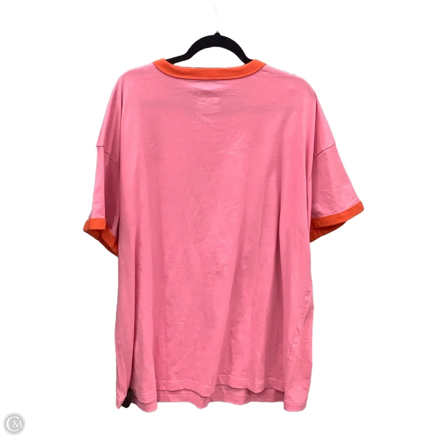 Top Short Sleeve By Target In Pink, Size: 2x