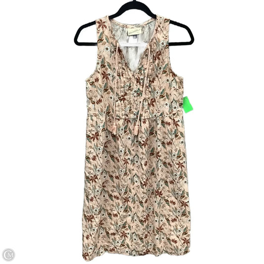 Dress Casual Midi By Universal Thread In Pink, Size: S
