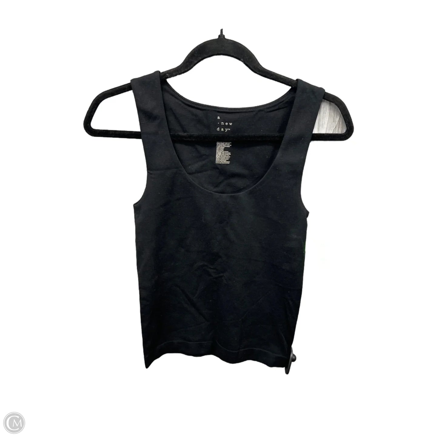 Top Sleeveless Basic By A New Day In Black, Size: Xs