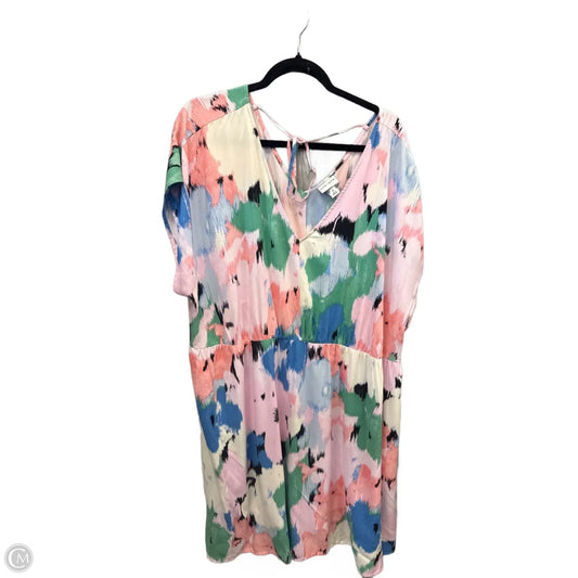 Dress Casual Short By Ava & Viv In Multi-colored, Size: 2x