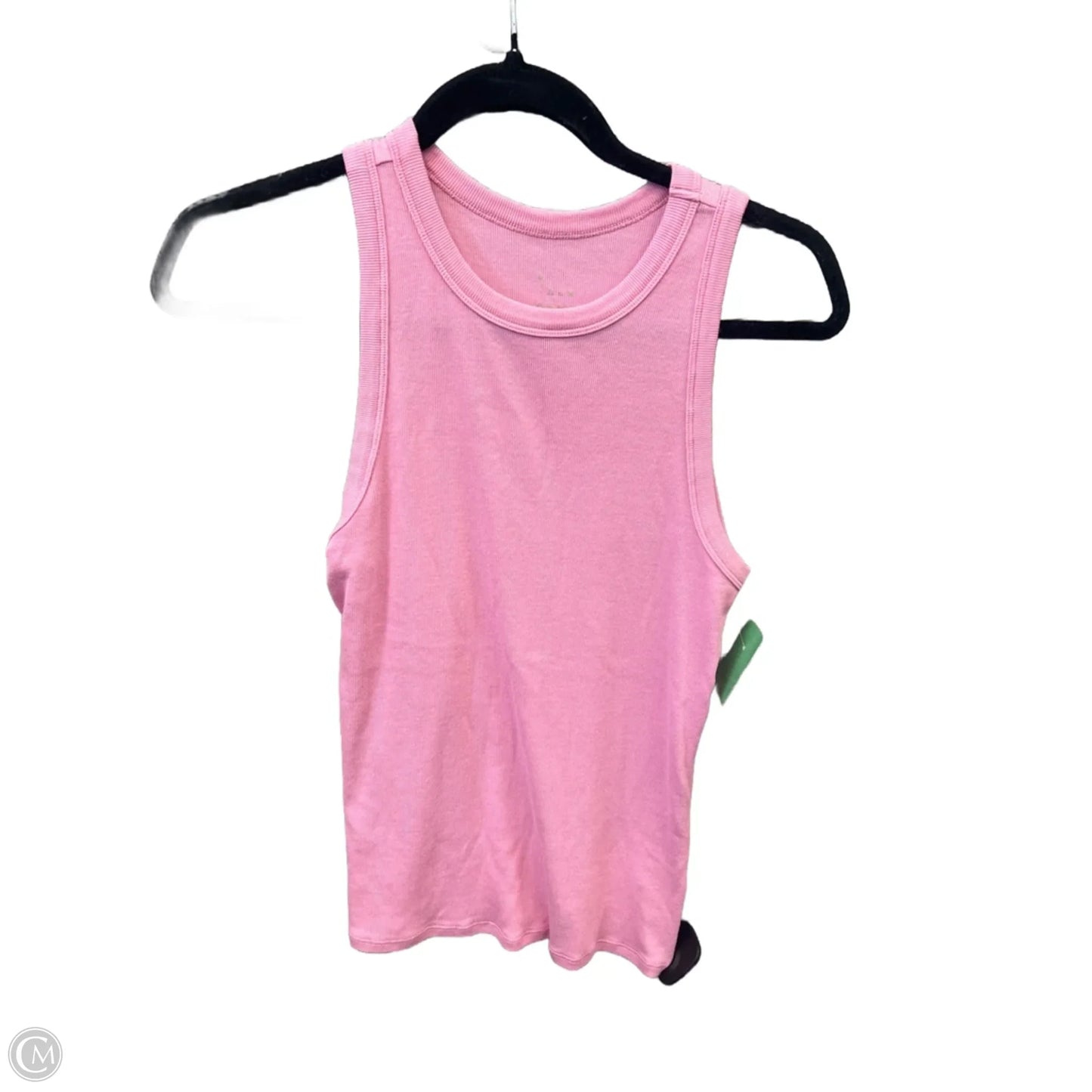 Top Sleeveless Basic By A New Day In Pink, Size: L