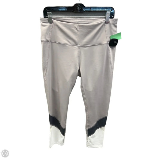 Athletic Leggings By Apana In Purple, Size: L