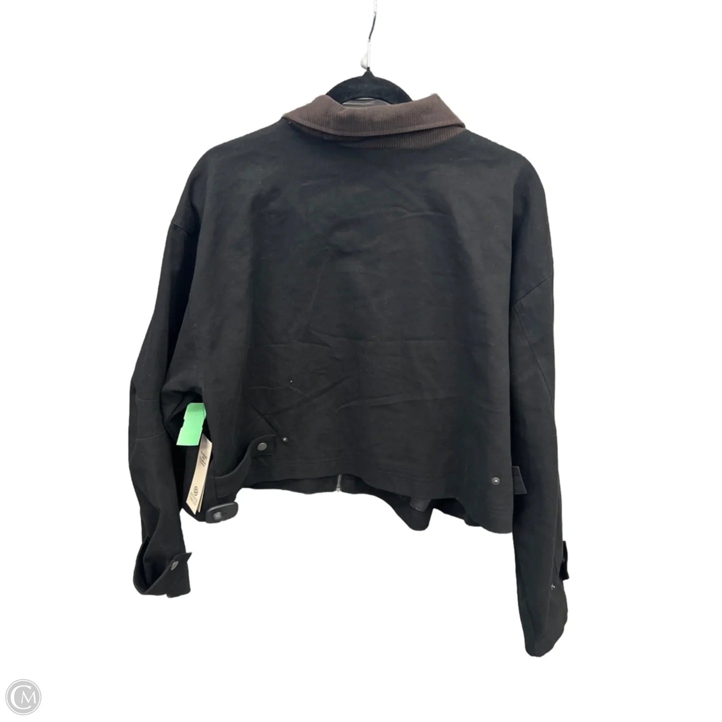 Jacket Denim By No Boundaries In Black Denim, Size: Xxl