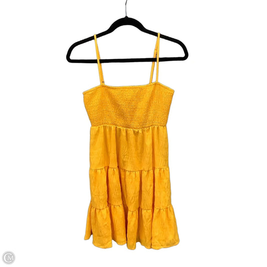 Dress Casual Short By Shein In Orange, Size: Xs