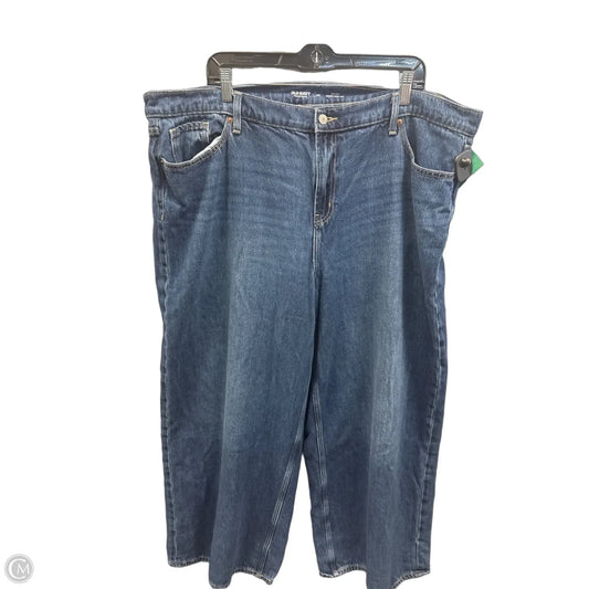 Jeans Wide Leg By Old Navy In Blue Denim, Size: 20
