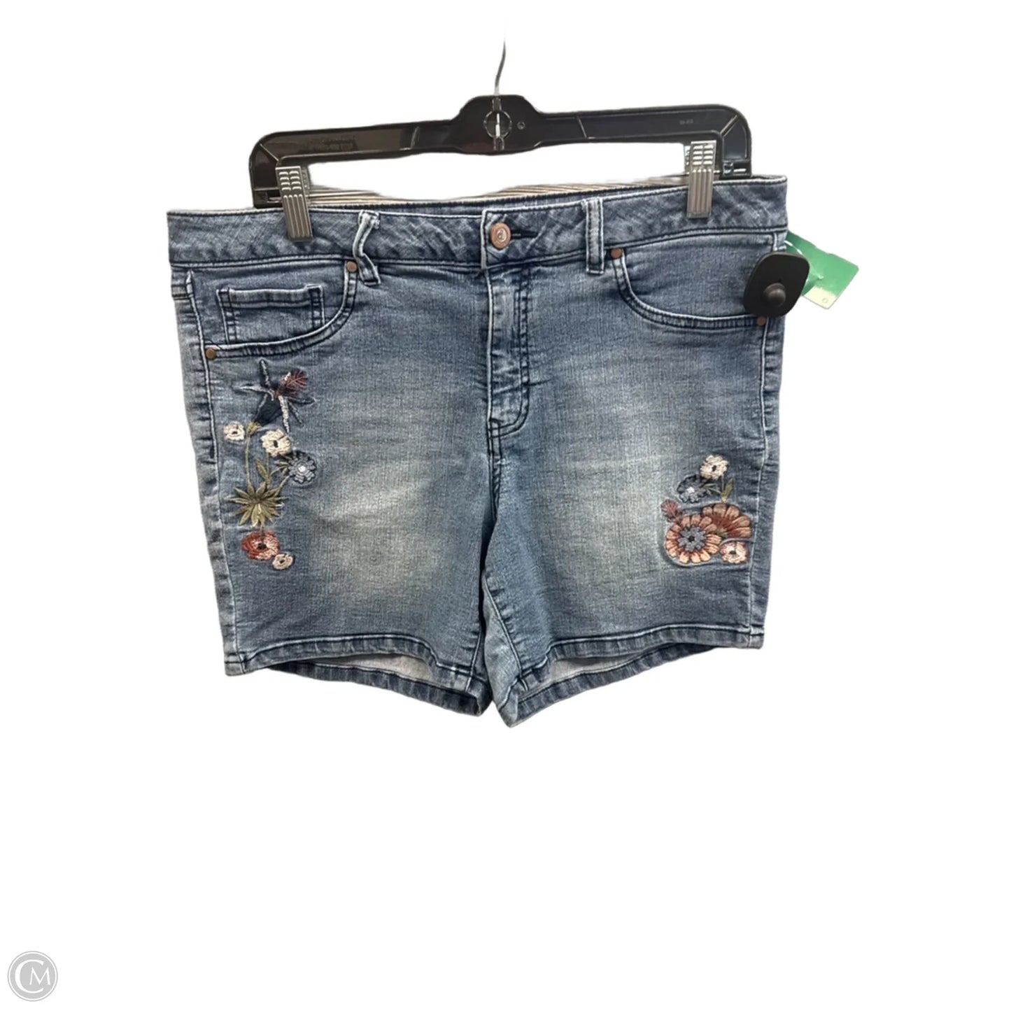 Shorts By D Jeans In Blue Denim, Size: 14p