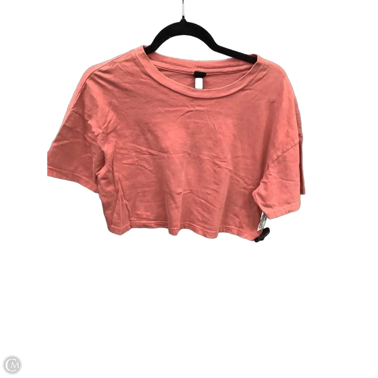 Top Short Sleeve By Wild Fable In Pink, Size: M