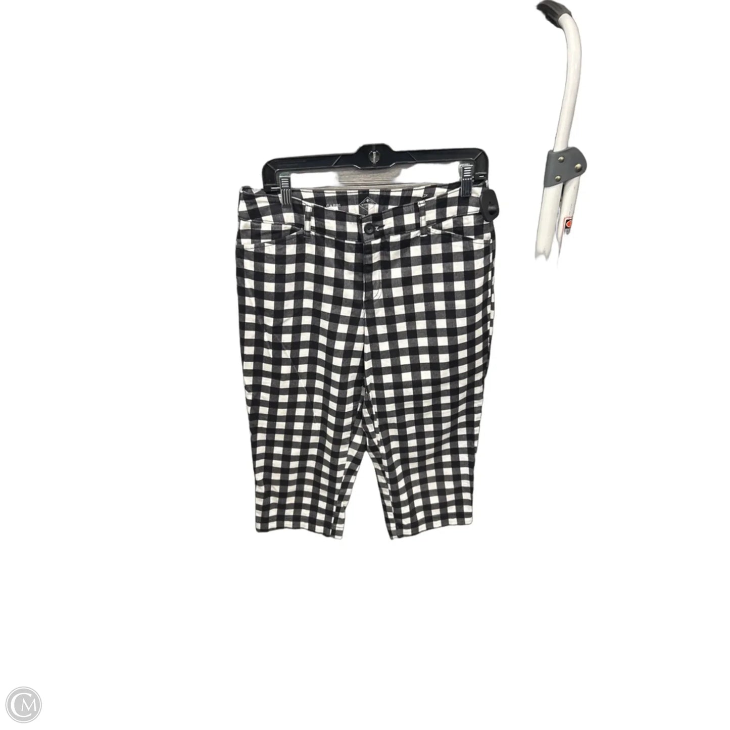 Capris By St Johns Bay In Black & White, Size: 10