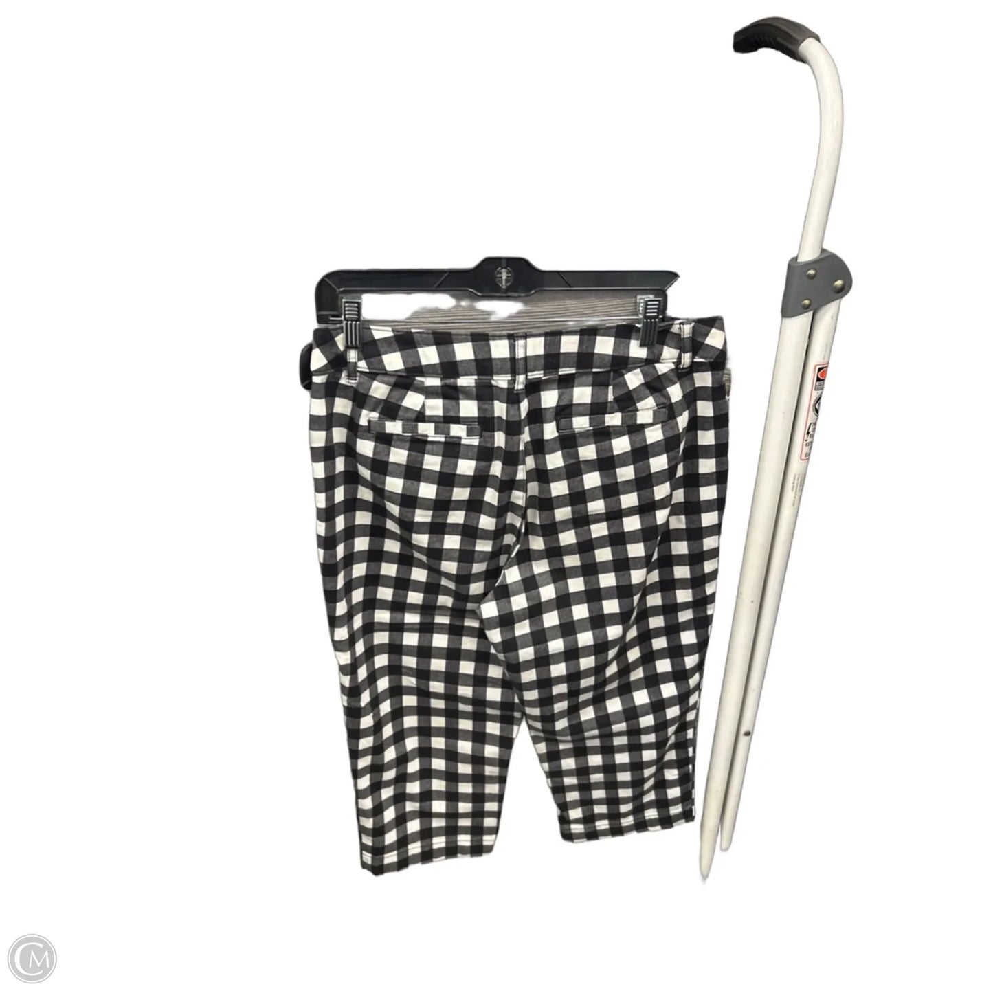Capris By St Johns Bay In Black & White, Size: 10