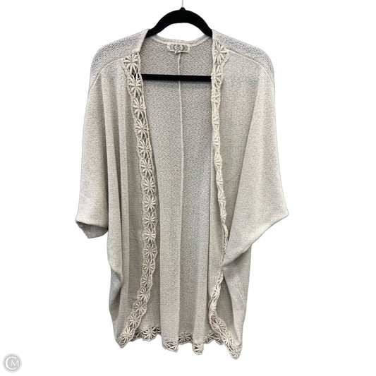 Cardigan By Pink Rose In Brown, Size: Xl