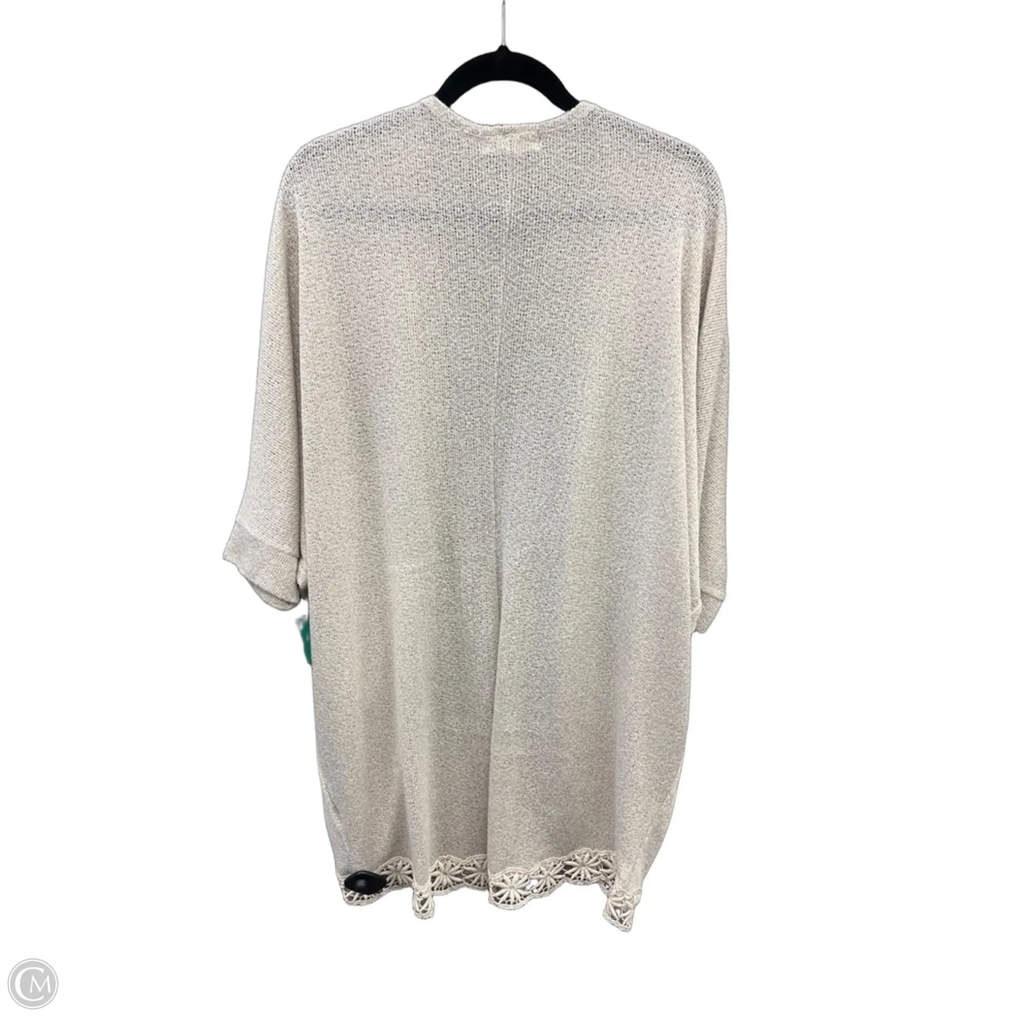 Cardigan By Pink Rose In Brown, Size: Xl