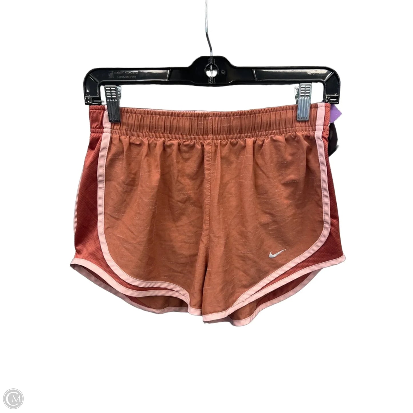 Athletic Shorts By Nike Apparel In Orange, Size: S