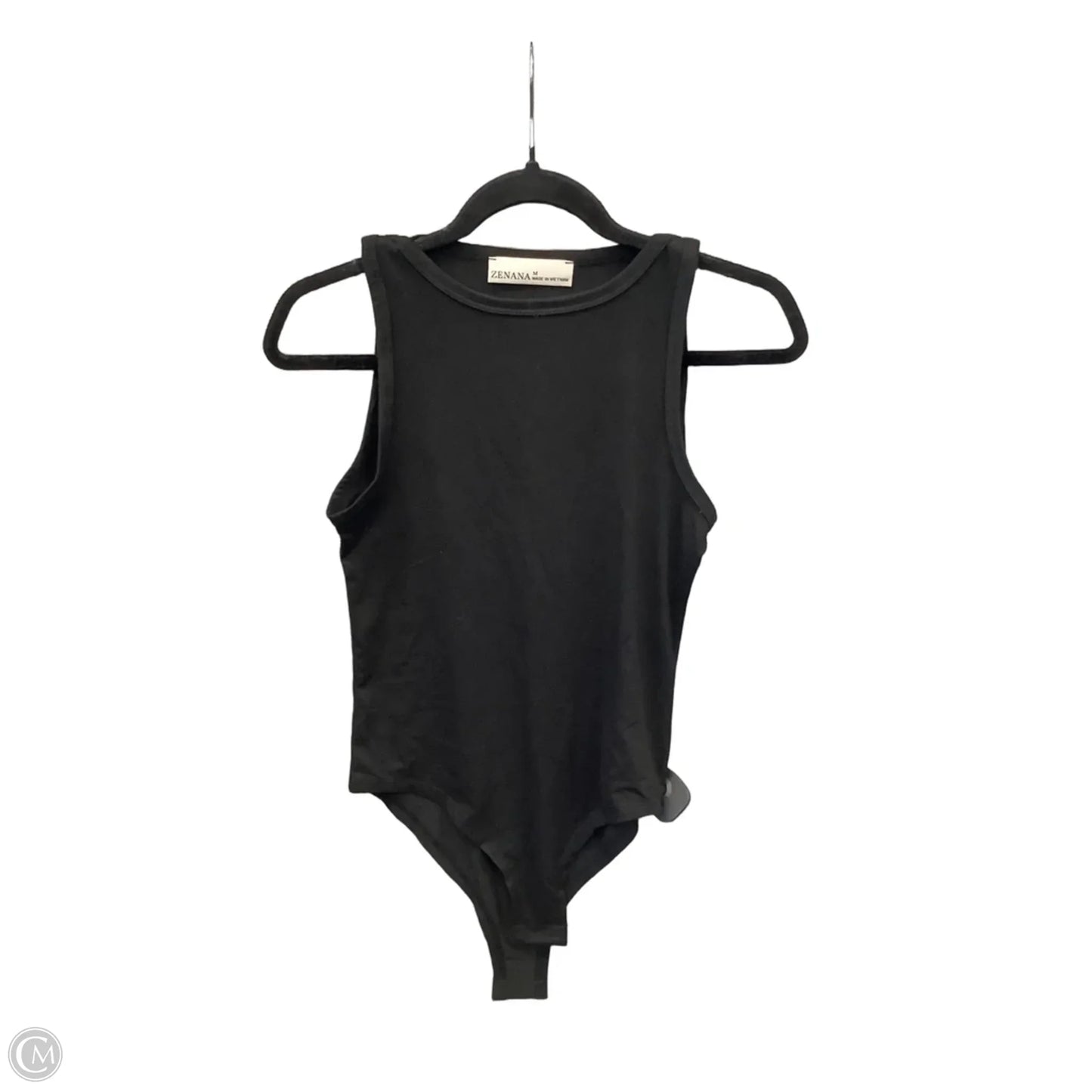 Bodysuit By Zenana In Black, Size: M
