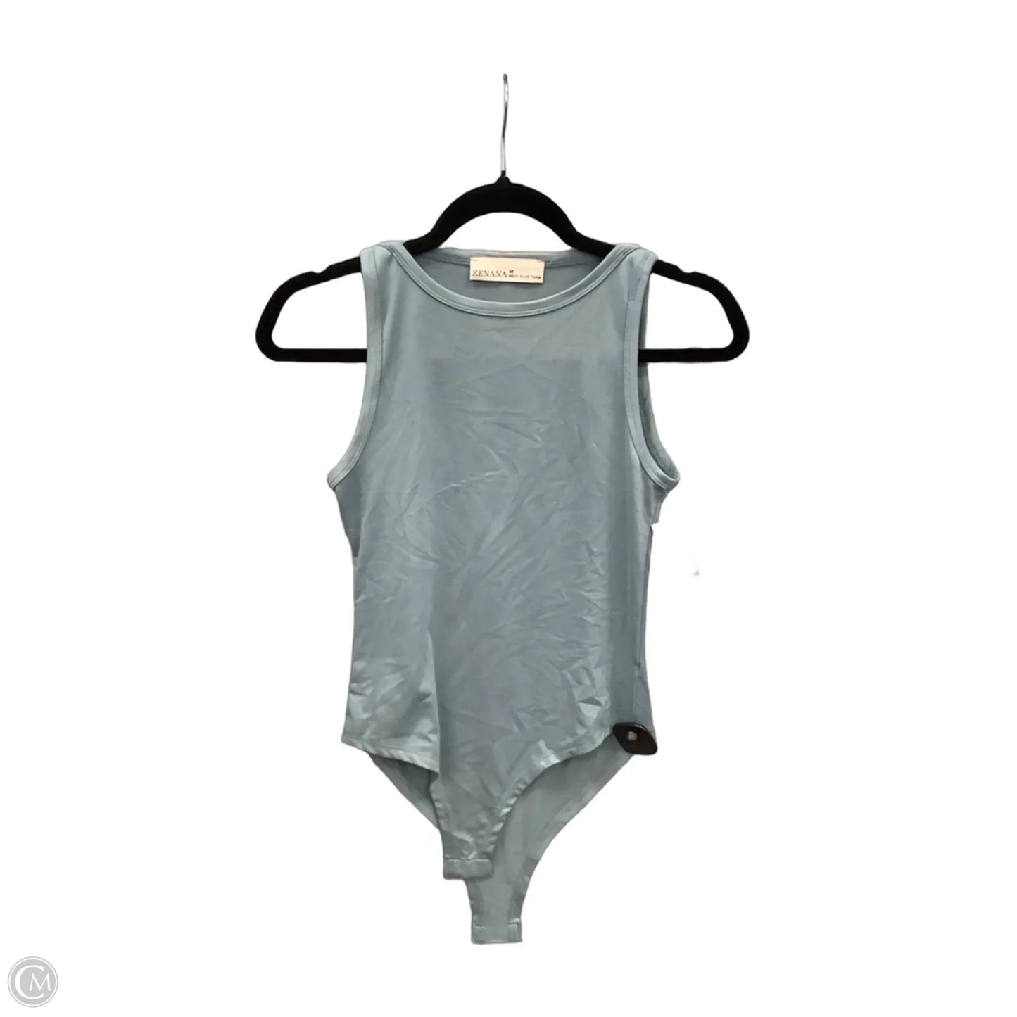 Bodysuit By Zenana In Blue, Size: M