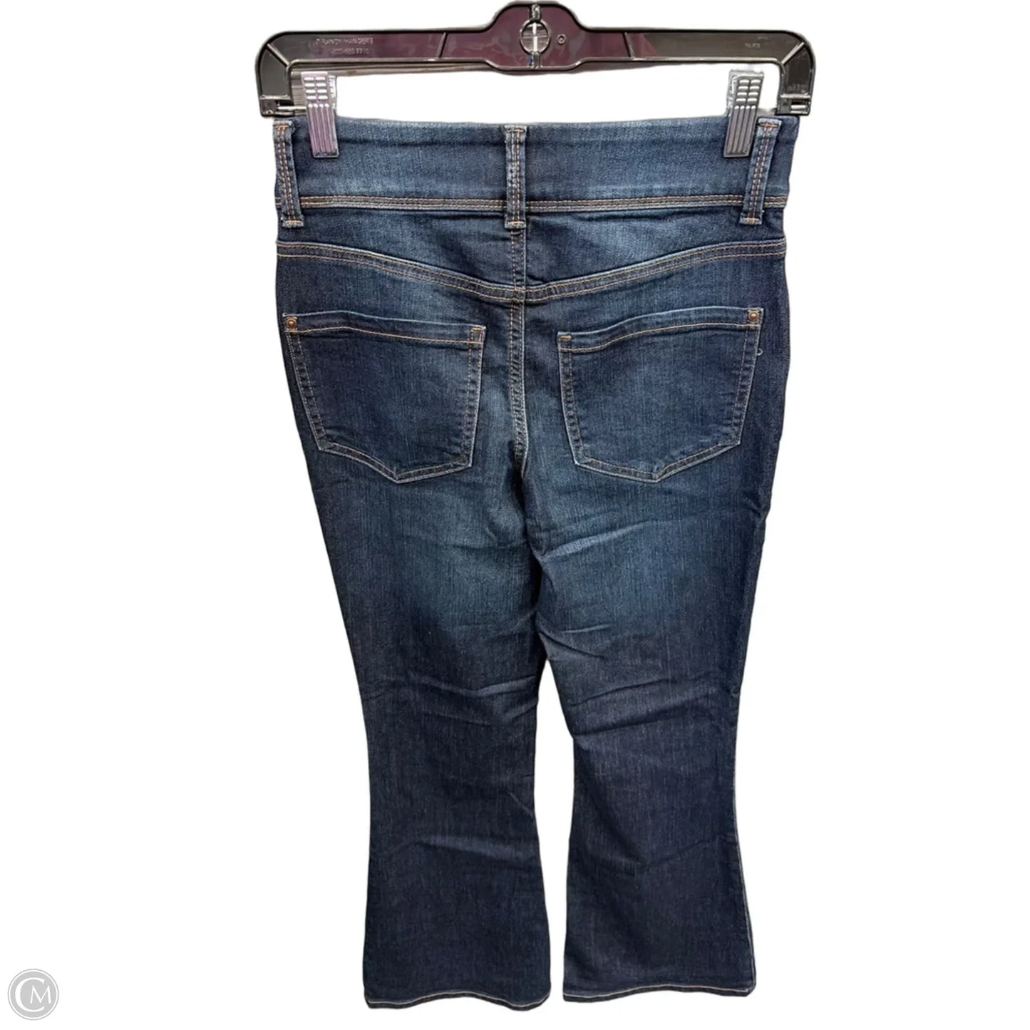 Jeans Flared By Clothes Mentor In Blue Denim, Size: 0