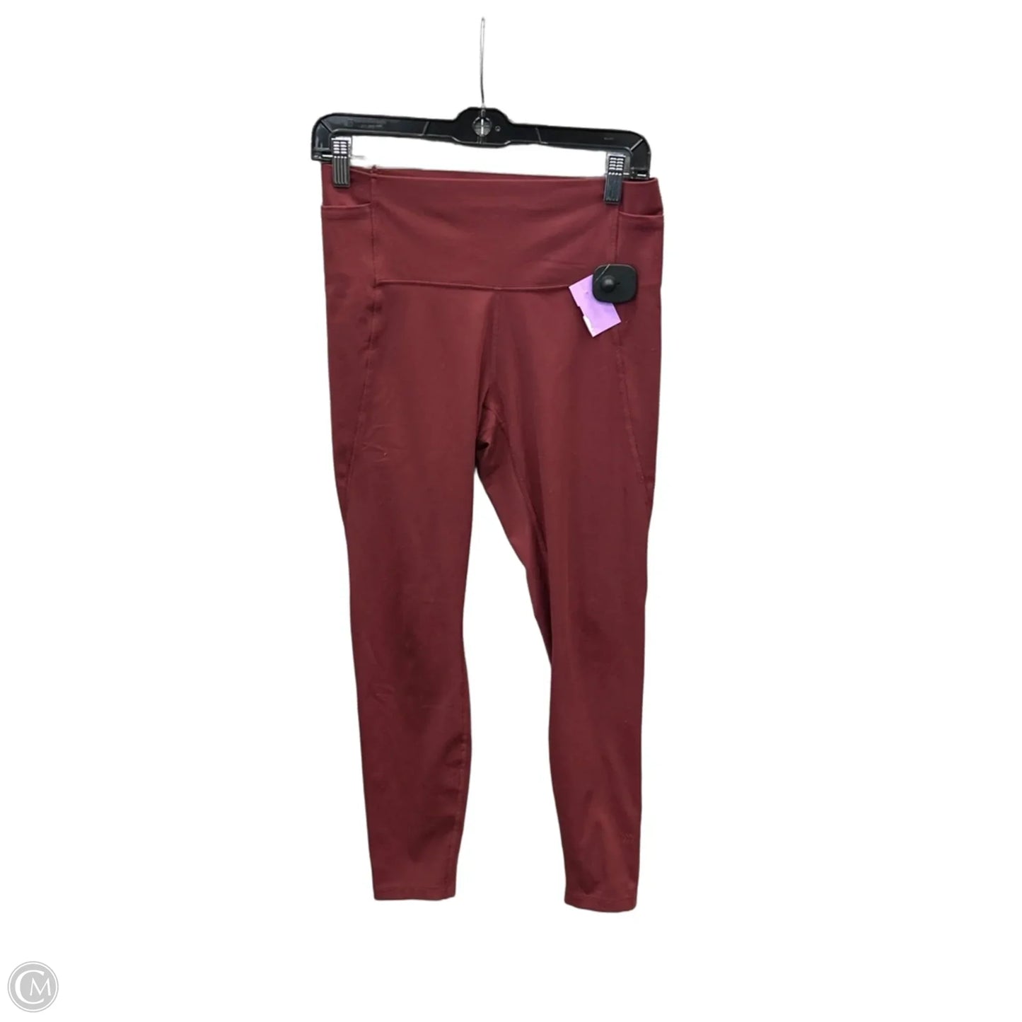 Athletic Leggings By All In Motion In Red, Size: M