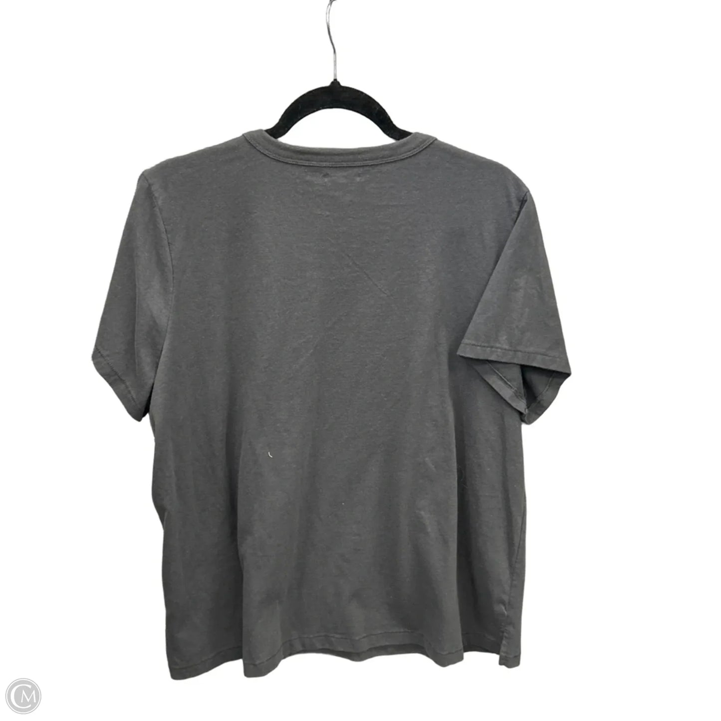 Top Short Sleeve By Maurices In Grey, Size: 2x