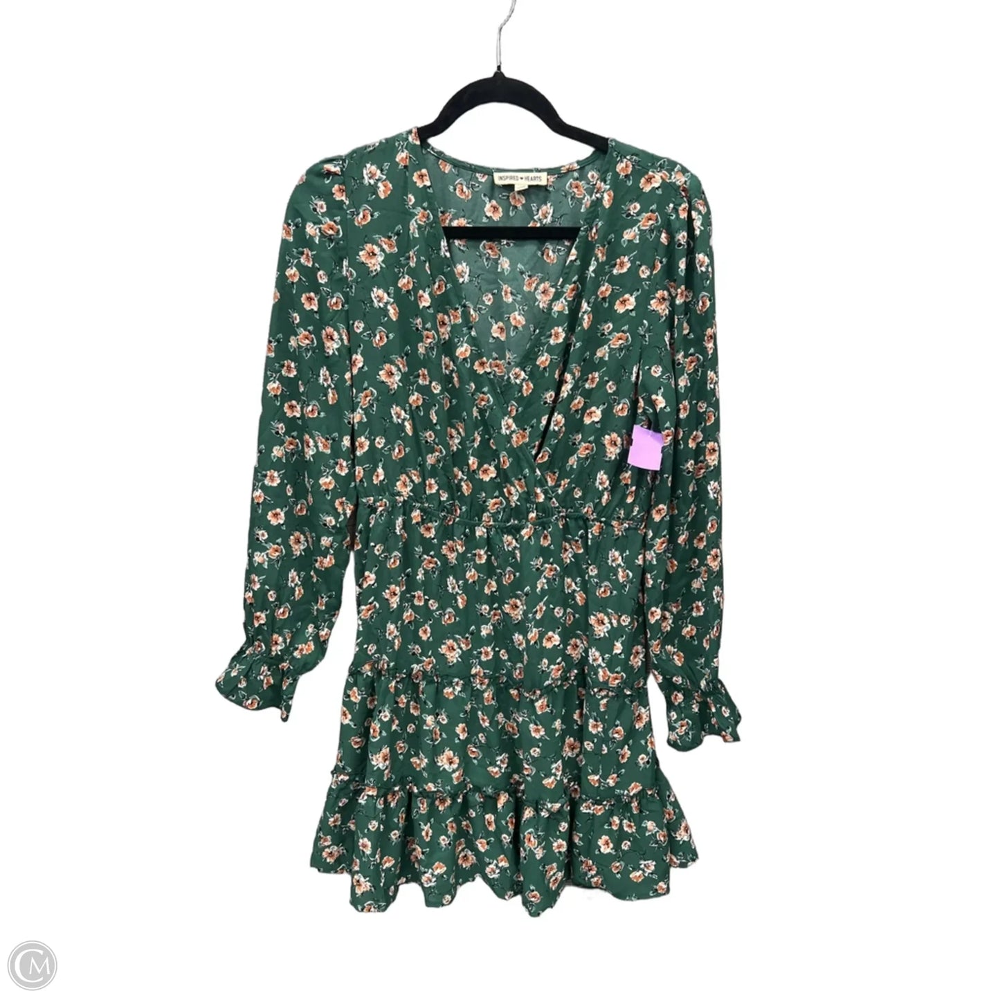 Dress Casual Short By Inspired Hearts In Green, Size: L