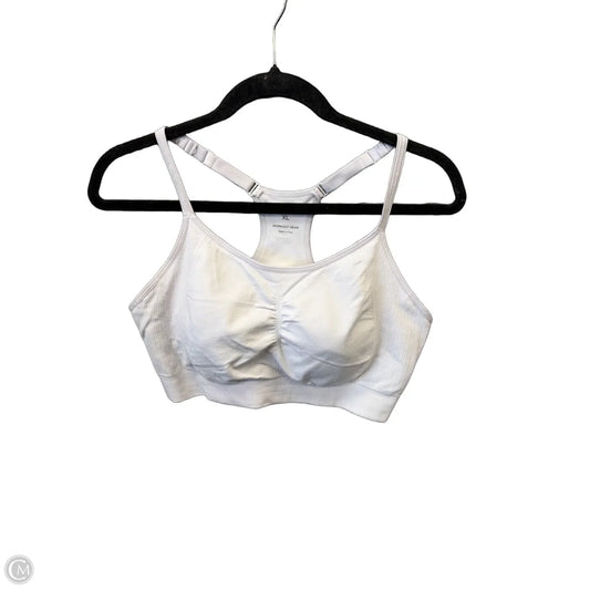 Athletic Bra By Tek Gear In Grey, Size: Xl