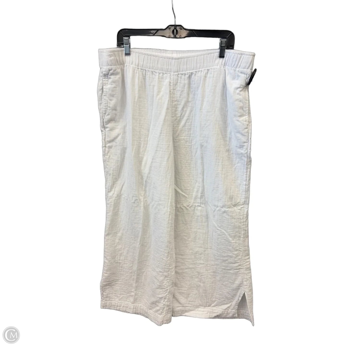 Pants Linen By Old Navy In White, Size: 14