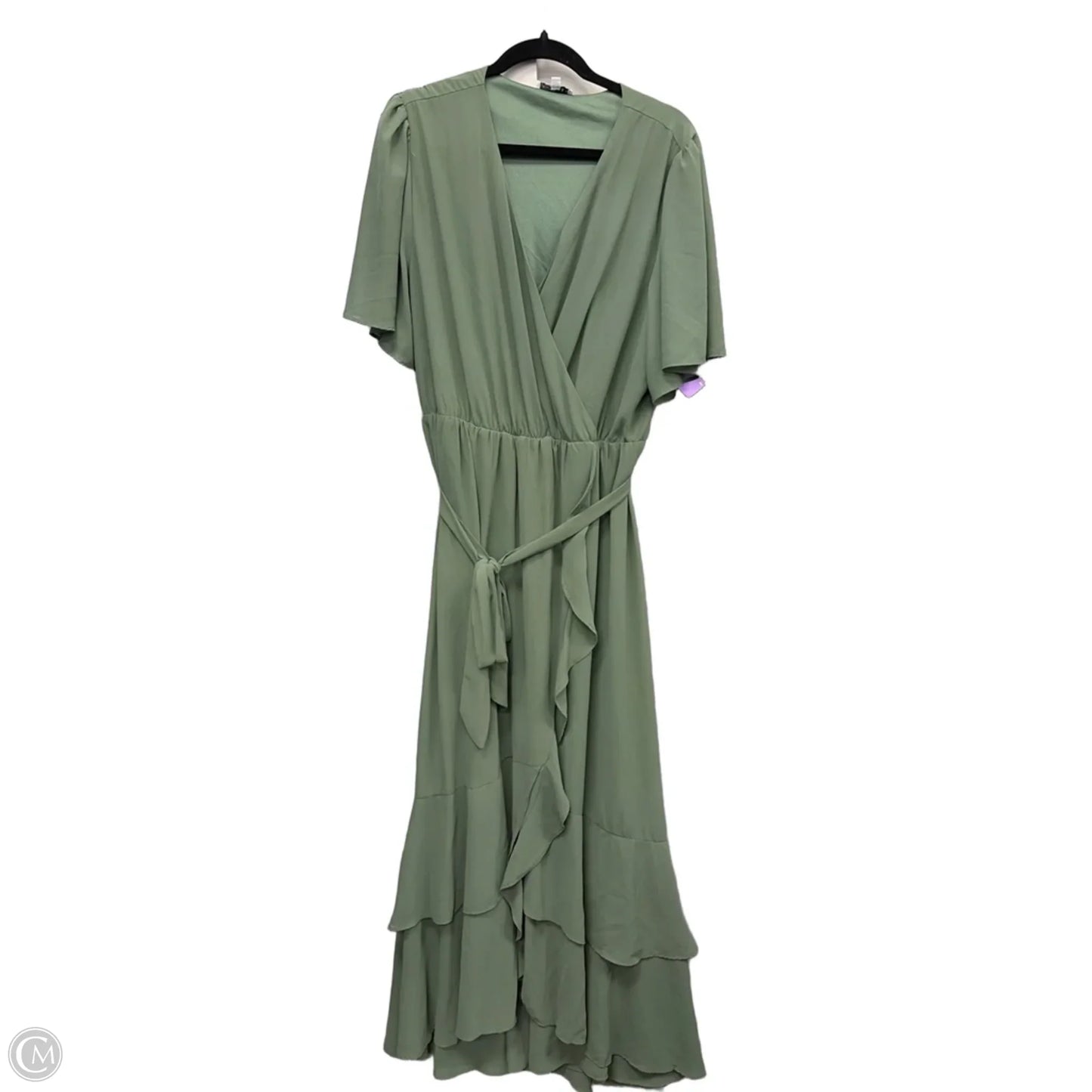 Dress Casual Maxi By Baltic Born In Green, Size: 3x