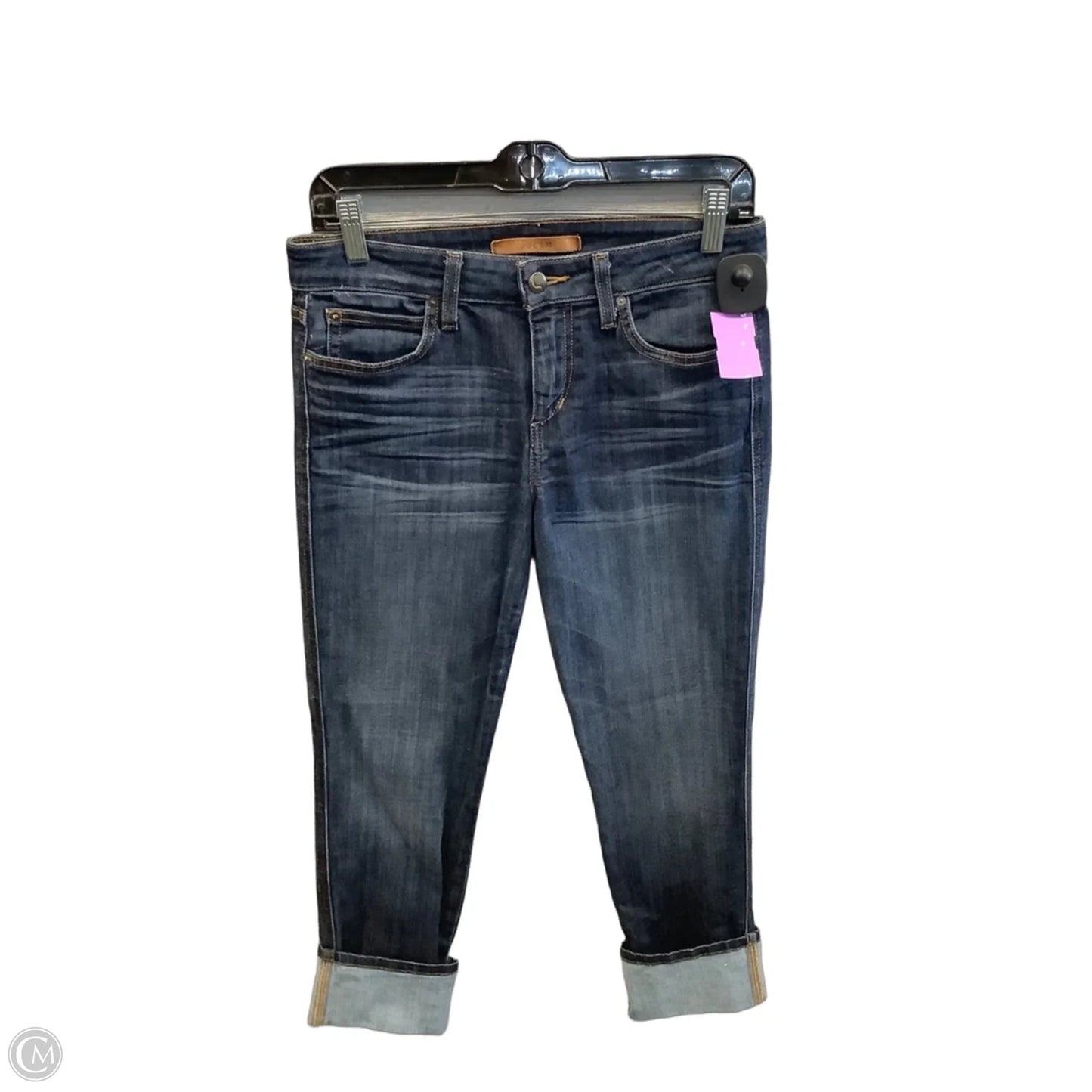 Jeans Cropped By Joes Jeans In Blue Denim, Size: 6