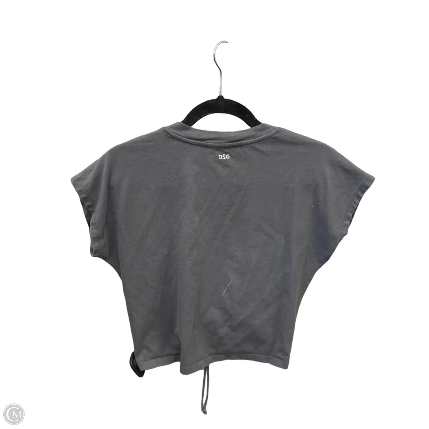 Top Short Sleeve By Dsg Outerwear In Grey, Size: S