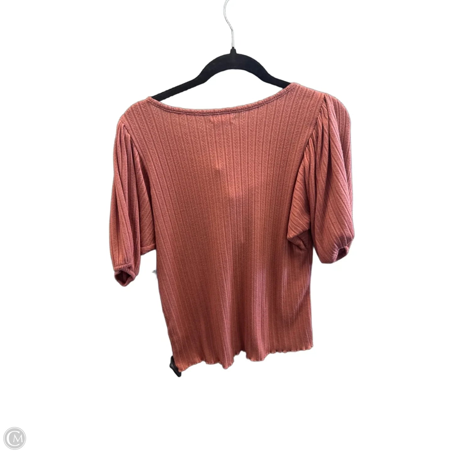 Top Short Sleeve By Maurices In Pink, Size: Xs