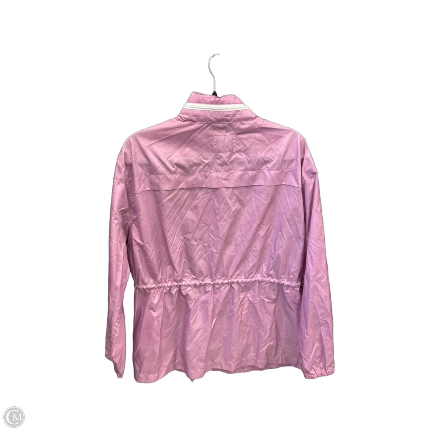 Jacket Windbreaker By Old Navy In Pink, Size: L