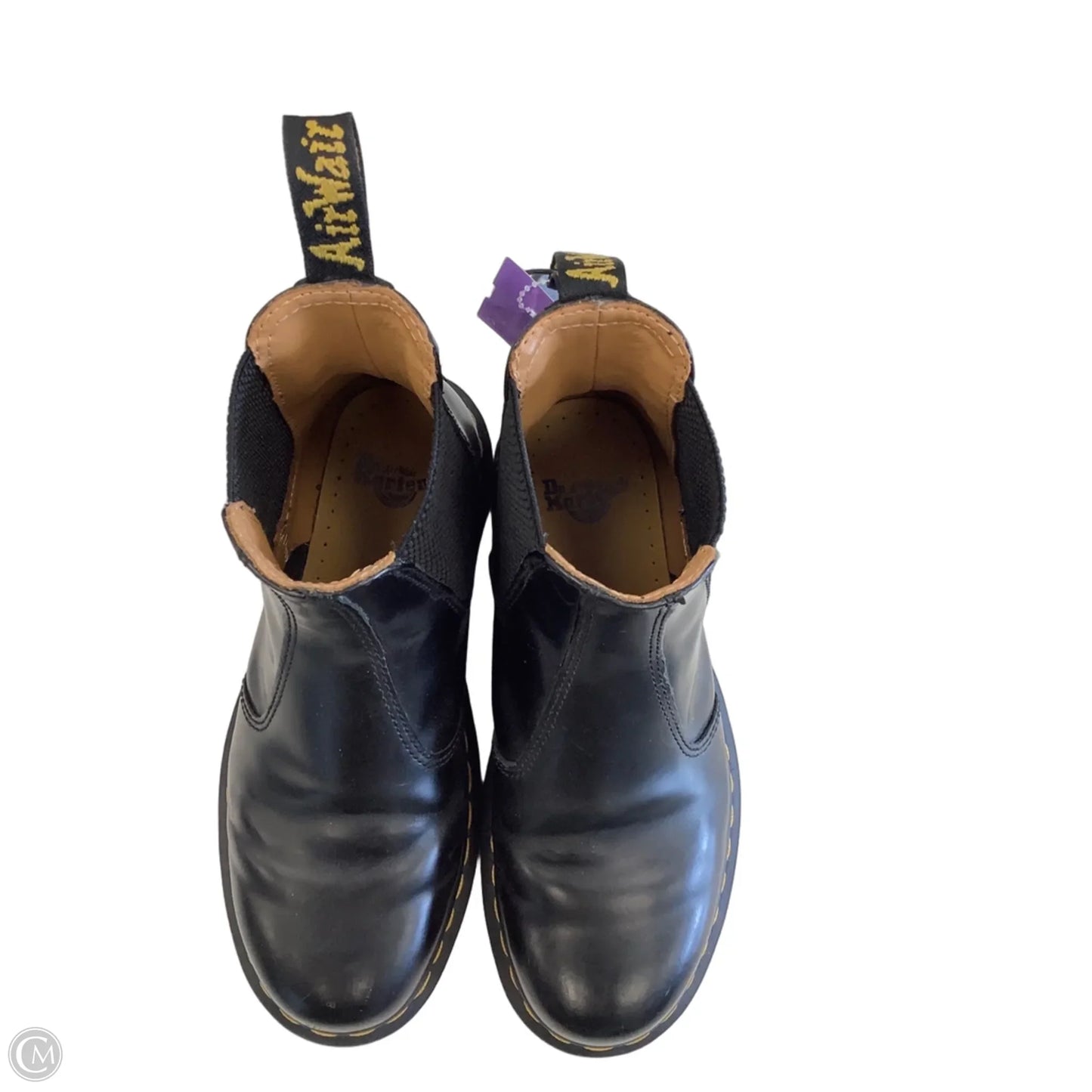 Boots Ankle Flats By Dr Martens In Black, Size: 6