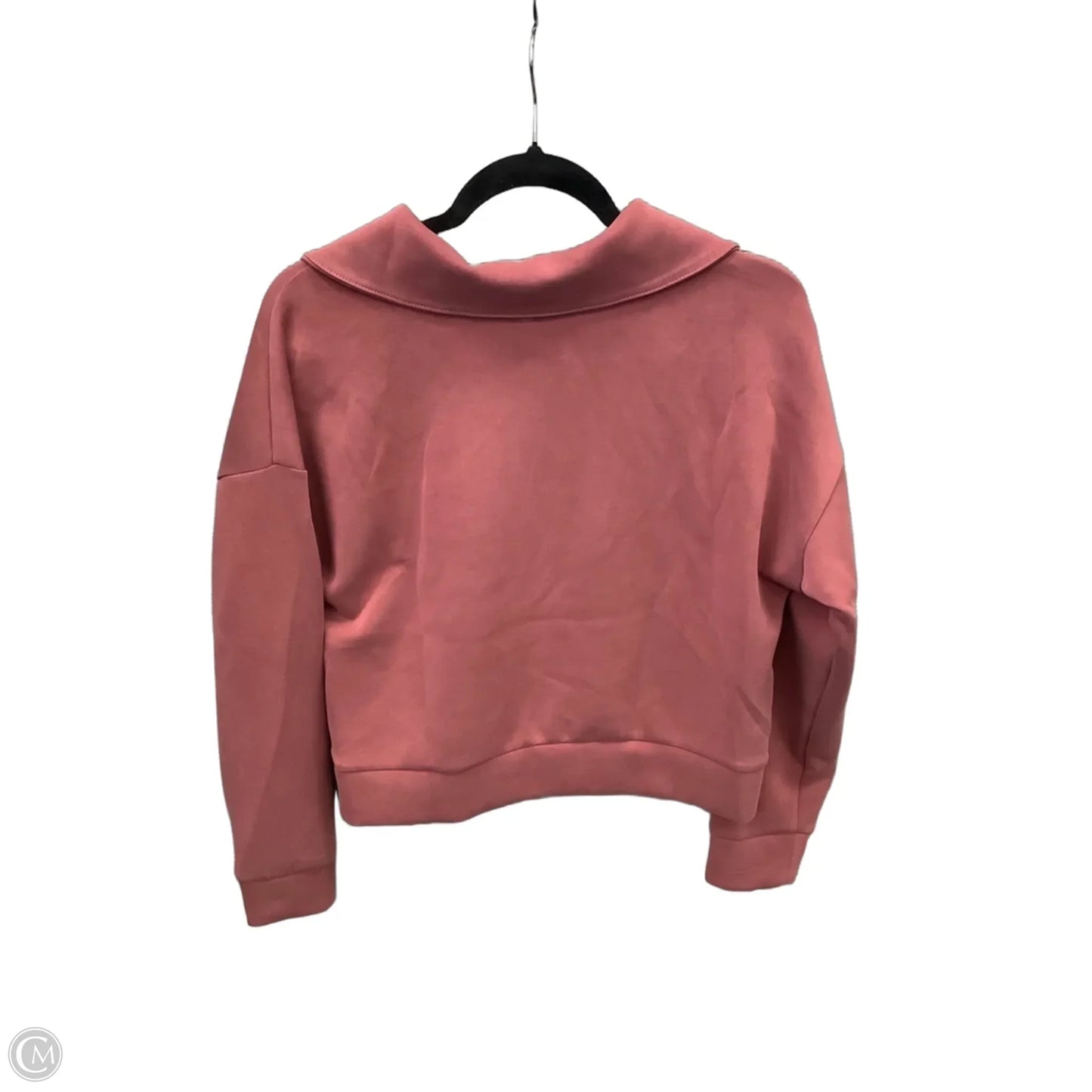 Athletic Sweatshirt Collar By Avia In Pink, Size: M