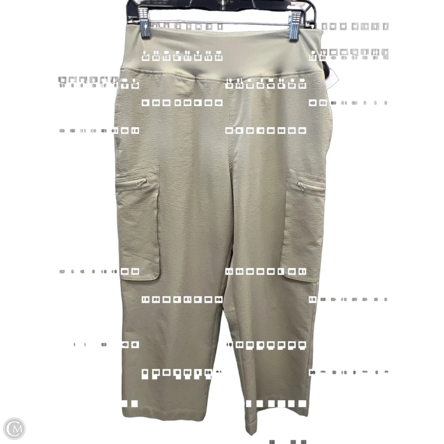 Athletic Pants By Sage In Green, Size: M