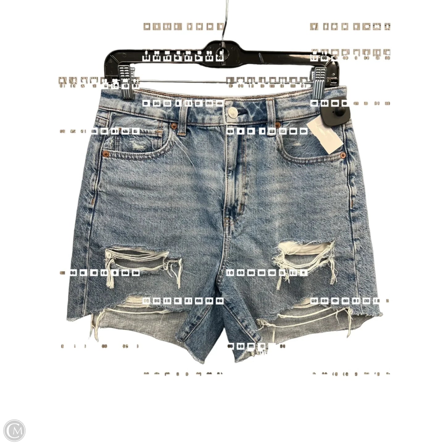 Shorts By American Eagle In Blue Denim, Size: 6