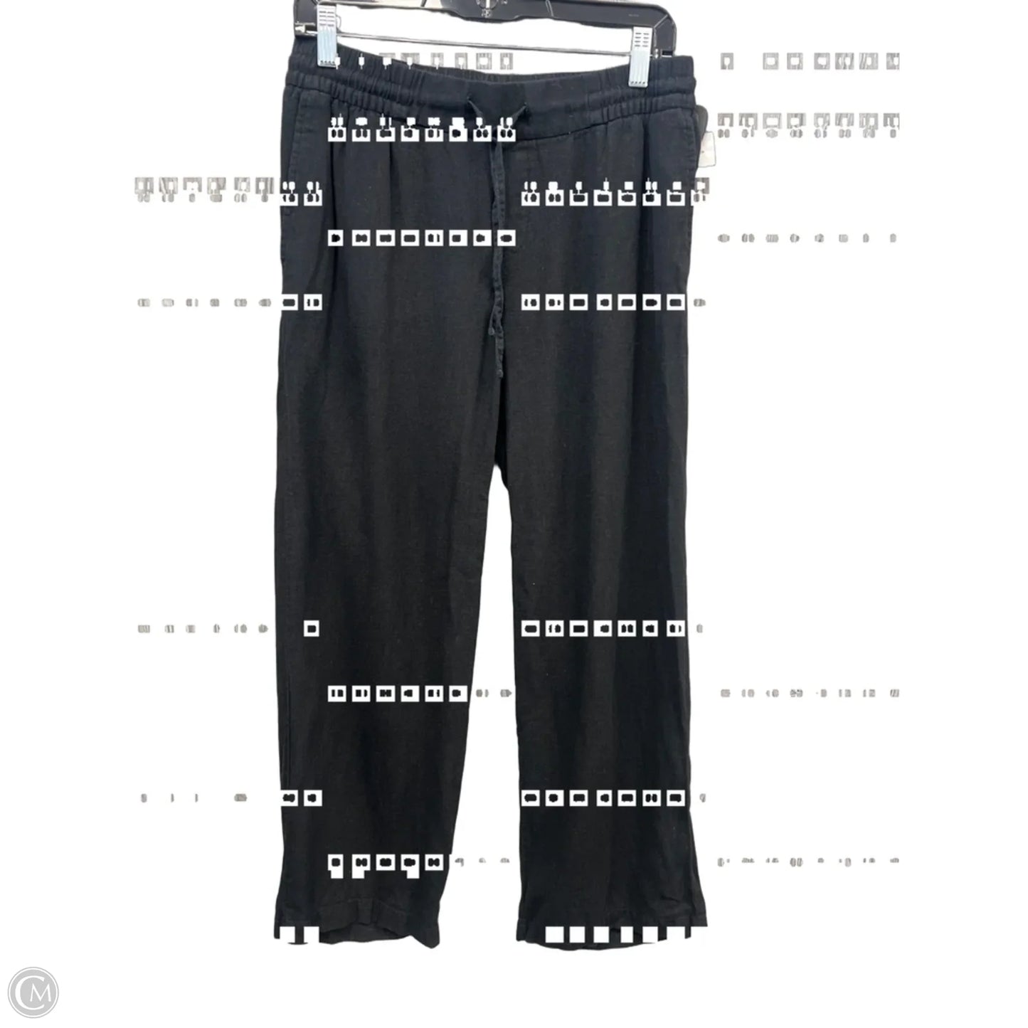 Pants Linen By Old Navy In Black, Size: 6