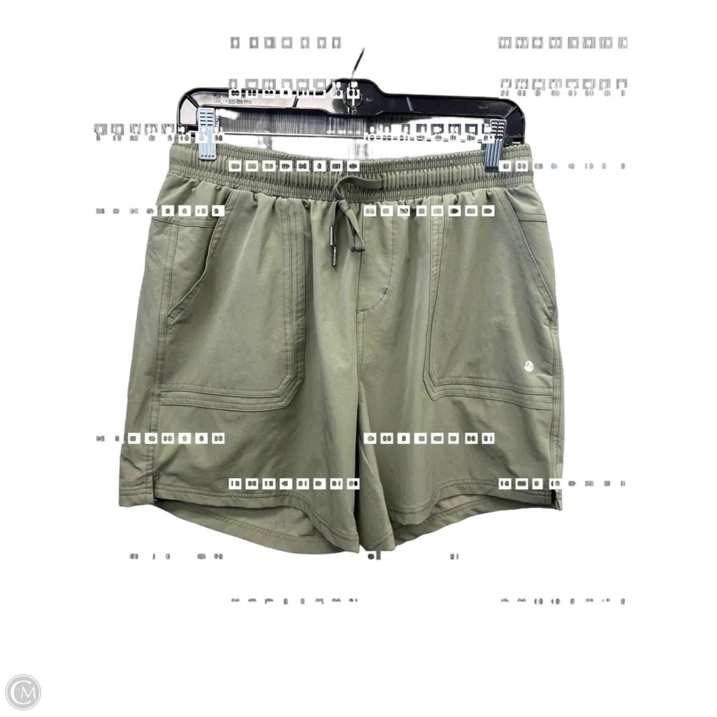 Athletic Shorts By Clothes Mentor In Green, Size: M