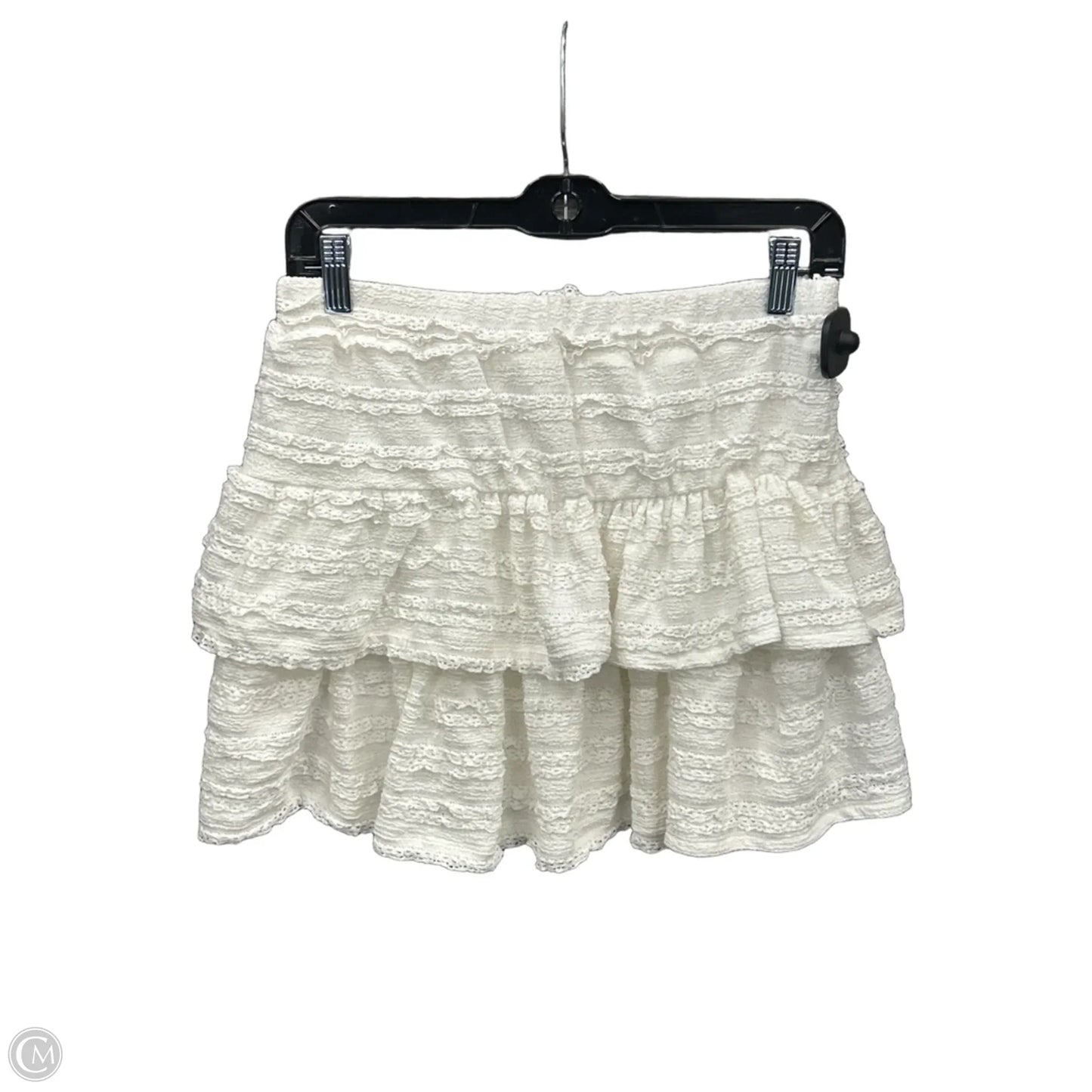 Skirt Mini & Short By Madden Girl In White, Size: 4