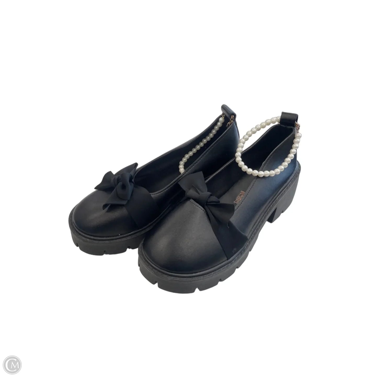 Shoes Flats By Clothes Mentor In Black, Size: 11