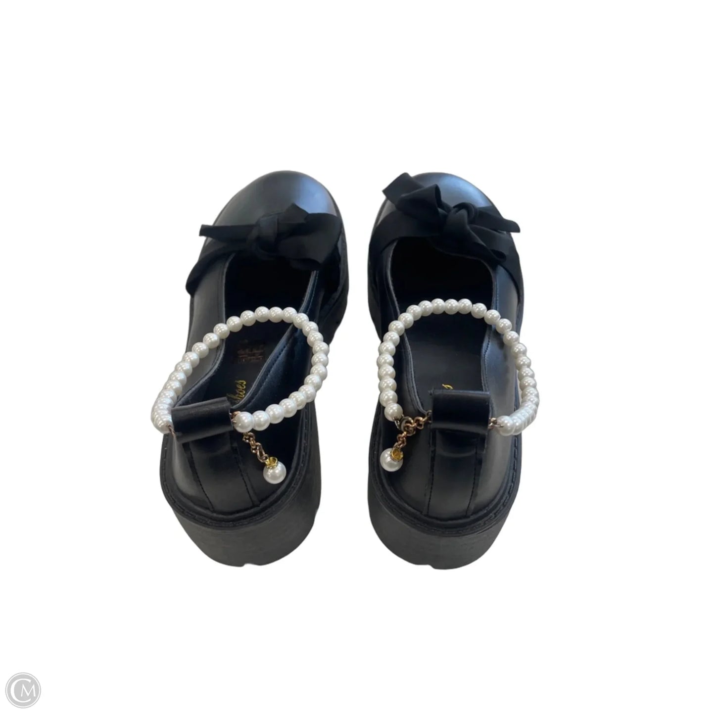 Shoes Flats By Clothes Mentor In Black, Size: 11
