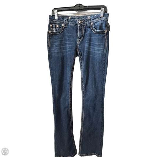 Jeans Boot Cut By Miss Me In Blue Denim, Size: 8