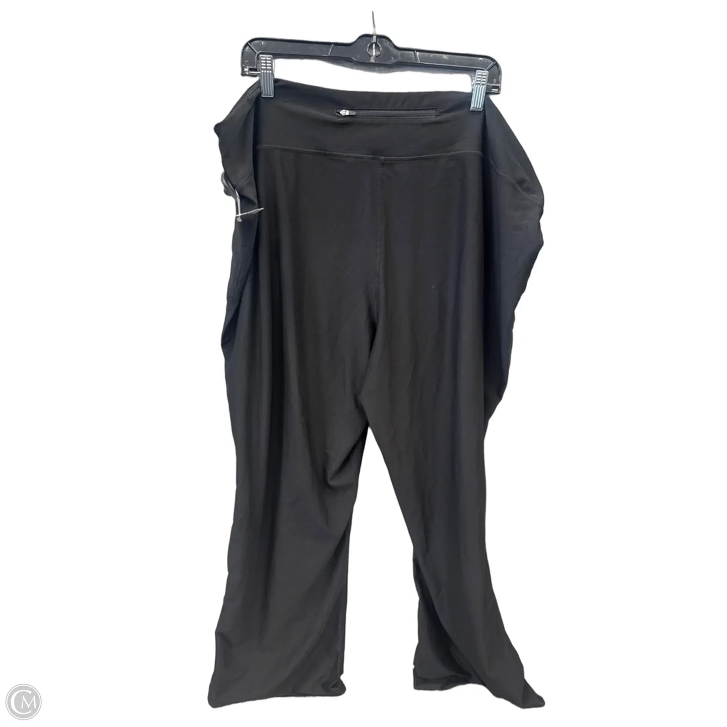Athletic Leggings By Spalding In Black, Size: 3x