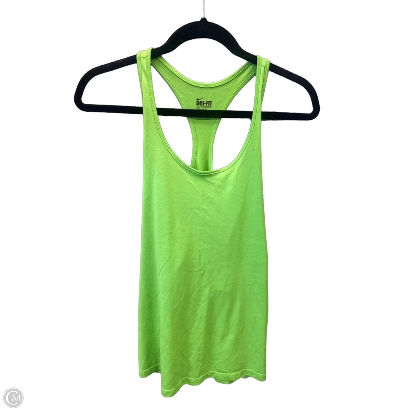 Athletic Tank Top By Nike Apparel In Green, Size: L