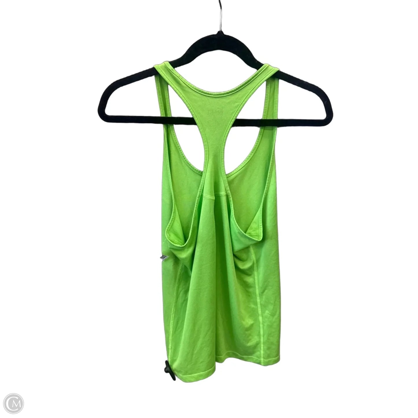 Athletic Tank Top By Nike Apparel In Green, Size: L