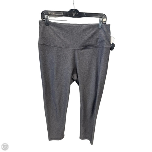 Athletic Leggings By Clothes Mentor In Grey, Size: Xl